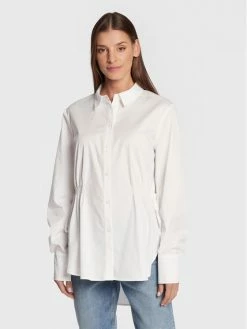 JOOP! Γυναίκες Casual Πουκάμισα Πουκάμισο 58 JW223B133 30032794 Λευκό Loose Fit