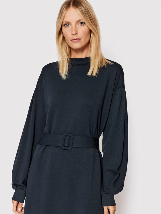 JOOP! Γυναίκες Καθημερινά Φορέματα Φόρεμα καθημερινό 58 Je223Je178 30032567 Σκούρο μπλε Relaxed Fit 6 JOOP! Γυναίκες Καθημερινά Φορέματα Φόρεμα καθημερινό 58 Je223Je178 30032567 Σκούρο μπλε Relaxed Fit - Image 4