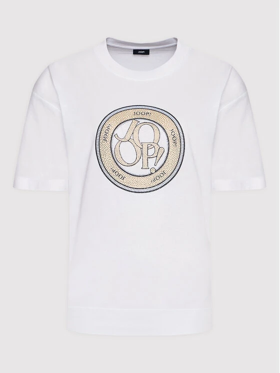 JOOP! Γυναίκες T-shirts T-Shirt 58 Jw223Je224 30034669 Λευκό Relaxed Fit 7 JOOP! Γυναίκες T-shirts T-Shirt 58 Jw223Je224 30034669 Λευκό Relaxed Fit - Image 5