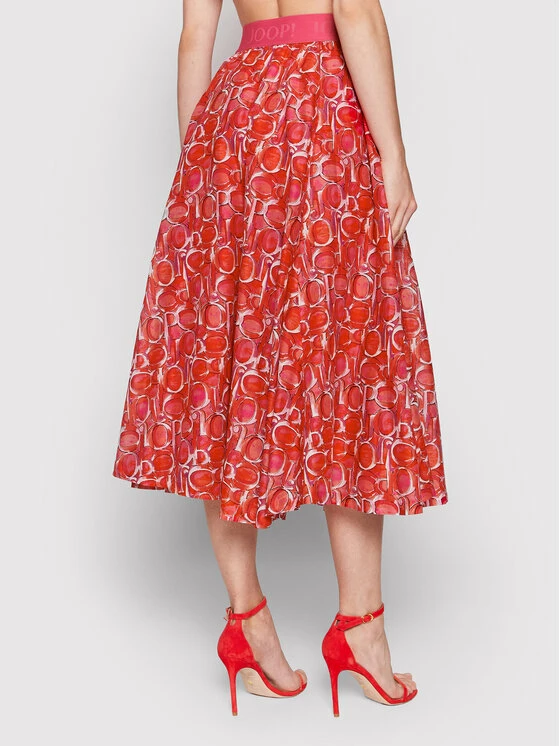 JOOP! Γυναίκες Φούστα Midi 58 JW222S105 30032192 Κόκκινο Regular Fit 5 JOOP! Γυναίκες Φούστα Midi 58 JW222S105 30032192 Κόκκινο Regular Fit - Image 3