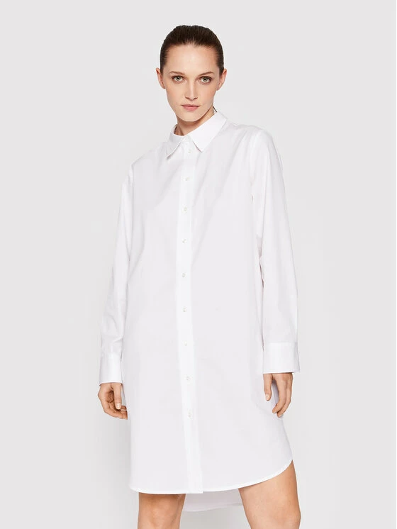 JOOP! Γυναίκες Φορέματα σε Στυλ Πουκάμισο & Σεμιζιέ Φόρεμα πουκάμισο 58 JW222D124 30031897 Λευκό Regular Fit 3 JOOP! Γυναίκες Φορέματα σε Στυλ Πουκάμισο & Σεμιζιέ Φόρεμα πουκάμισο 58 JW222D124 30031897 Λευκό Regular Fit