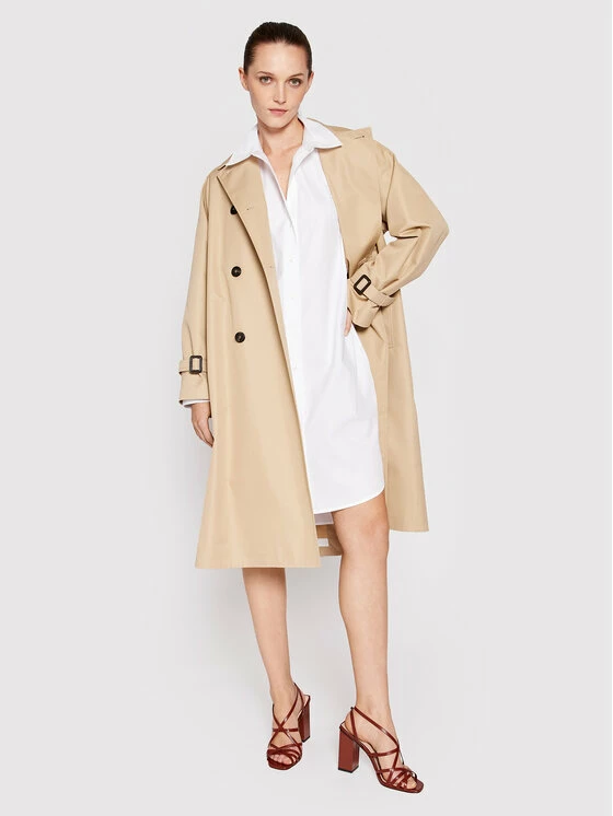 JOOP! Γυναίκες Φορέματα σε Στυλ Πουκάμισο & Σεμιζιέ Φόρεμα πουκάμισο 58 JW222D124 30031897 Λευκό Regular Fit 4 JOOP! Γυναίκες Φορέματα σε Στυλ Πουκάμισο & Σεμιζιέ Φόρεμα πουκάμισο 58 JW222D124 30031897 Λευκό Regular Fit - Image 2