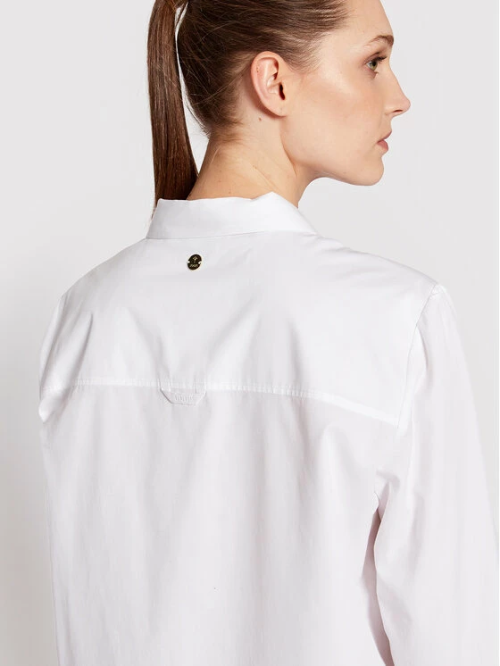 JOOP! Γυναίκες Φορέματα σε Στυλ Πουκάμισο & Σεμιζιέ Φόρεμα πουκάμισο 58 JW222D124 30031897 Λευκό Regular Fit 6 JOOP! Γυναίκες Φορέματα σε Στυλ Πουκάμισο & Σεμιζιέ Φόρεμα πουκάμισο 58 JW222D124 30031897 Λευκό Regular Fit - Image 4