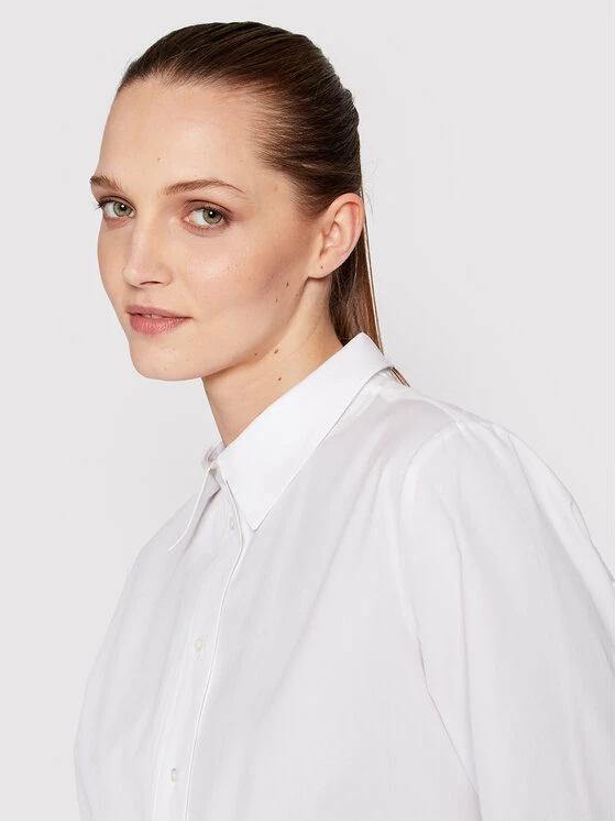 JOOP! Γυναίκες Φορέματα σε Στυλ Πουκάμισο & Σεμιζιέ Φόρεμα πουκάμισο 58 JW222D124 30031897 Λευκό Regular Fit 7 JOOP! Γυναίκες Φορέματα σε Στυλ Πουκάμισο & Σεμιζιέ Φόρεμα πουκάμισο 58 JW222D124 30031897 Λευκό Regular Fit - Image 5