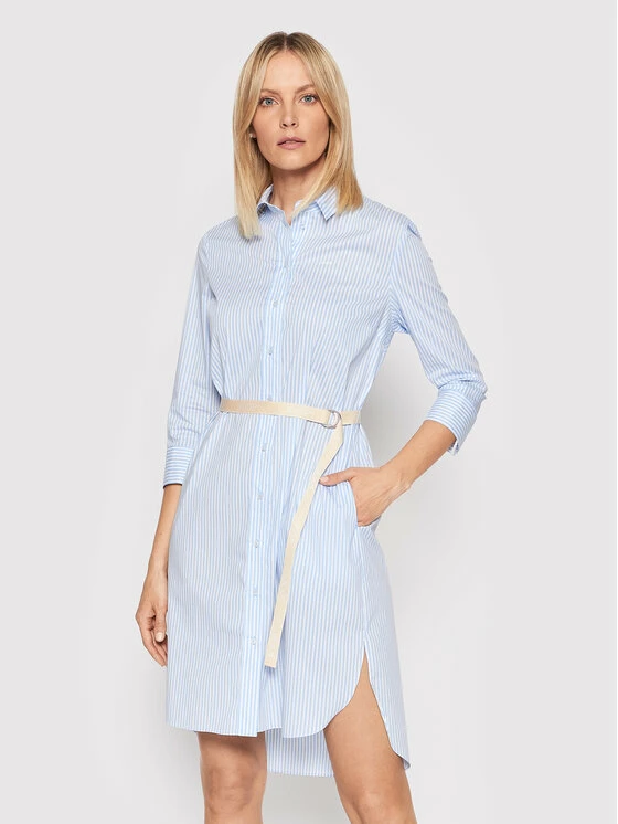 JOOP! Γυναίκες Φορέματα σε Στυλ Πουκάμισο & Σεμιζιέ Φόρεμα πουκάμισο 58 JW222D117 30031765 Μπλε Regular Fit 3 JOOP! Γυναίκες Φορέματα σε Στυλ Πουκάμισο & Σεμιζιέ Φόρεμα πουκάμισο 58 JW222D117 30031765 Μπλε Regular Fit