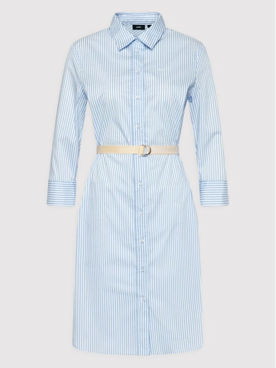 JOOP! Γυναίκες Φορέματα σε Στυλ Πουκάμισο & Σεμιζιέ Φόρεμα πουκάμισο 58 JW222D117 30031765 Μπλε Regular Fit 7 JOOP! Γυναίκες Φορέματα σε Στυλ Πουκάμισο & Σεμιζιέ Φόρεμα πουκάμισο 58 JW222D117 30031765 Μπλε Regular Fit - Image 5