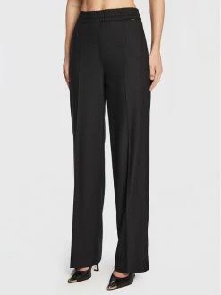 JOOP! Γυναίκες Υφασμάτινα Παντελόνια Παντελόνι υφασμάτινο 58 Jw224P118 30034019 Μαύρο Regular Fit