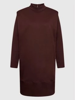 JOOP! Γυναίκες Πλεκτά Φορέματα Φόρεμα υφασμάτινο 58 Jw221Je107 30030147 Μπορντό Regular Fit -Συμφωνίες JOOP! Κατάστημα unnamed file 344