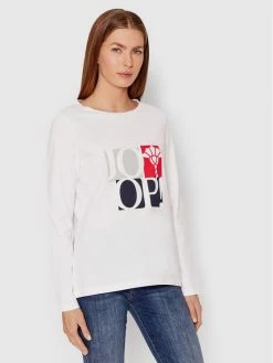 JOOP! Γυναίκες Μπλουζάκια Μπλουζάκι 642048 Λευκό Regular Fit