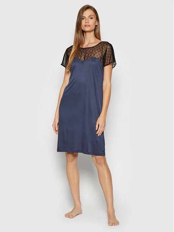 JOOP! Γυναίκες Νυχτικά & Μεσοφόρια Νυχτικό 642064 Σκούρο μπλε Regular Fit 4 JOOP! Γυναίκες Νυχτικά & Μεσοφόρια Νυχτικό 642064 Σκούρο μπλε Regular Fit - Image 2