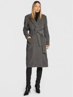 JOOP! Γυναίκες Μεταβατικά Παλτά Μάλλινο παλτό 58 Jw224C128 30033418 Γκρι Regular Fit