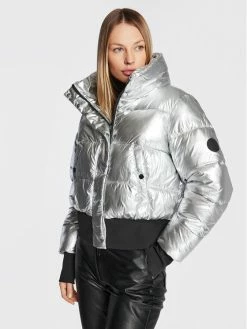 JOOP! Γυναίκες Χειμωνιάτικα Μπουφάν Μπουφάν πουπουλένιο 58 Jw224O129-V 30033553 Ασημί Regular Fit