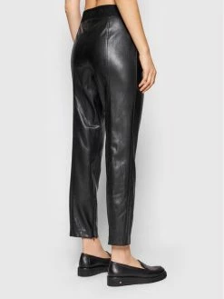 JOOP! Γυναίκες Δερμάτινα Παντελόνια Παντελόνι από απομίμηση δέρματος JP708 Sophia 30029059 Μαύρο Slim Fit -Συμφωνίες JOOP! Κατάστημα unnamed file 717