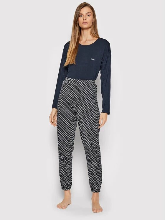 JOOP! Γυναίκες Παντελόνια Πιτζάμας Παντελόνι πιτζάμας 644003 Σκούρο μπλε Regular Fit 4 JOOP! Γυναίκες Παντελόνια Πιτζάμας Παντελόνι πιτζάμας 644003 Σκούρο μπλε Regular Fit - Image 2