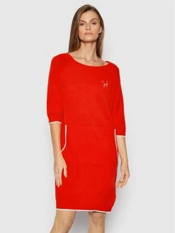 JOOP! Γυναίκες Καθημερινά Φορέματα Φόρεμα καθημερινό 642063 Κόκκινο Regular Fit
