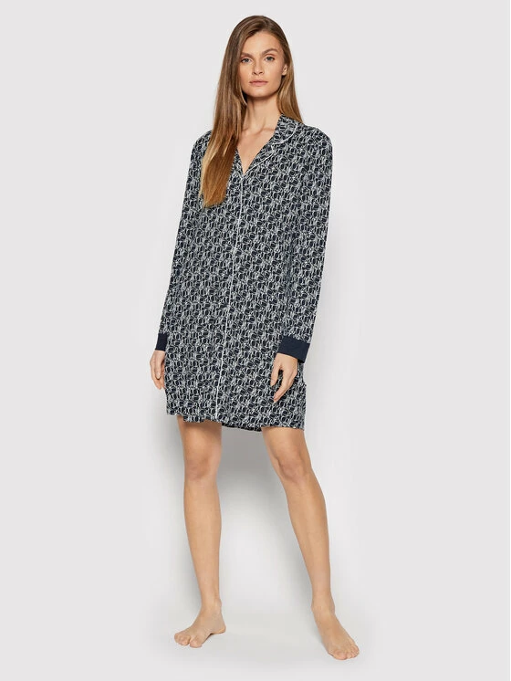 JOOP! Γυναίκες Νυχτικά & Μεσοφόρια Νυχτικό 632036 Σκούρο μπλε Regular Fit 4 JOOP! Γυναίκες Νυχτικά & Μεσοφόρια Νυχτικό 632036 Σκούρο μπλε Regular Fit - Image 2