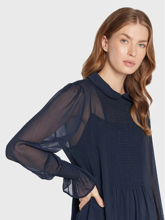 JOOP! Γυναίκες Καθημερινά Φορέματα Φόρεμα καθημερινό 58 Jw223d128 30032435 Σκούρο μπλε Regular Fit 6 JOOP! Γυναίκες Καθημερινά Φορέματα Φόρεμα καθημερινό 58 Jw223d128 30032435 Σκούρο μπλε Regular Fit - Image 4